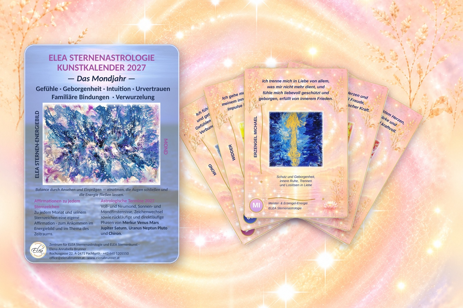 ELEA Sternenastrologie Kombi – Kartenset + Kalender 2027