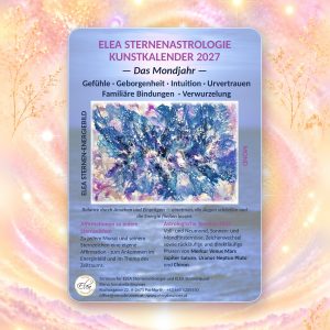 ELEA Sternenastrologie Kunstkalender 2027 in A3
