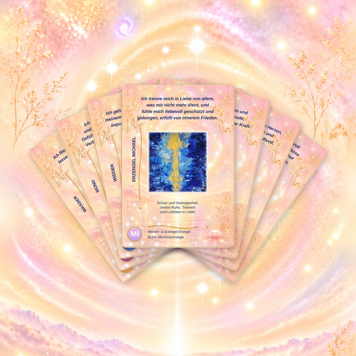 ELEA Sternenastrologie Kombi – Kartenset + Kalender 2027 – Bild 3